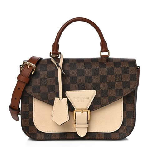 LOUIS VUITTON Damier Ebene Beaumarchais Creme